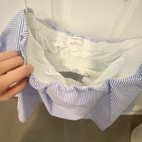 Aritzia Babaton Eckerd Blouse - Cropped Tube Top - Picture 3 of 5